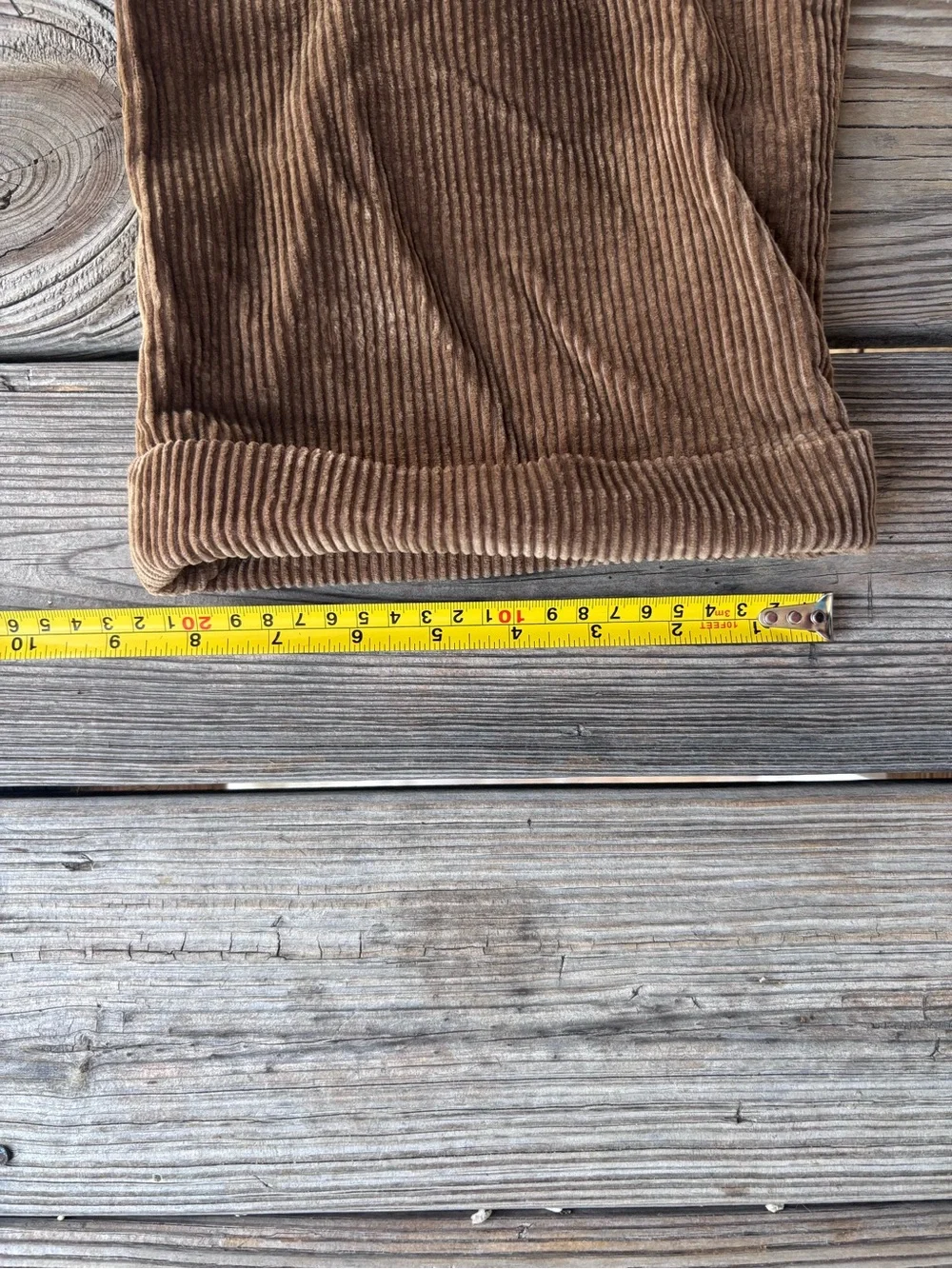Jos. A. Bank Brown Corduroy Pleated Men's Pants